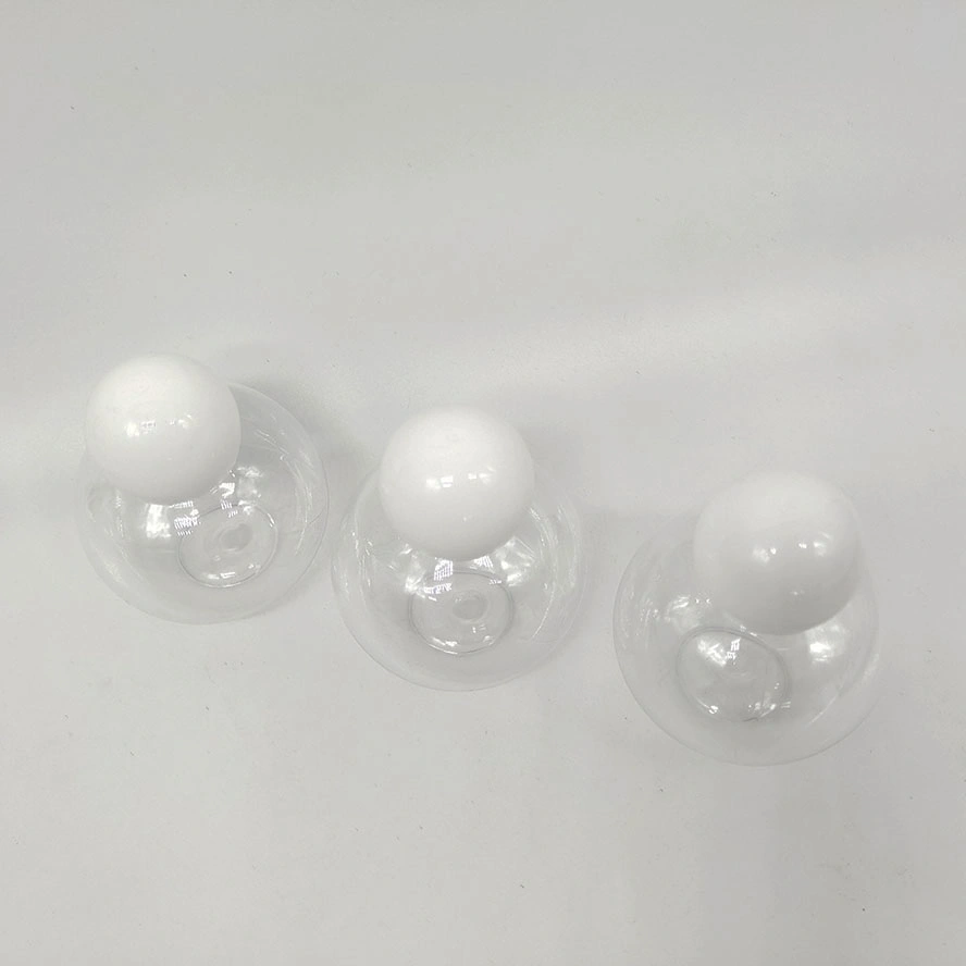 50ml Transparent Clear Round Shape Pet Plastic Bottle Packaging for Baby Care Product