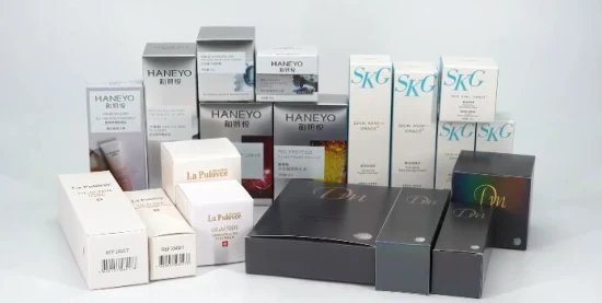 Design personalizado batom perfume embalagem de papel cosmético caixa de presente para maquiagem cuidados com a pele cuidados corporais cuidados com os cabelos